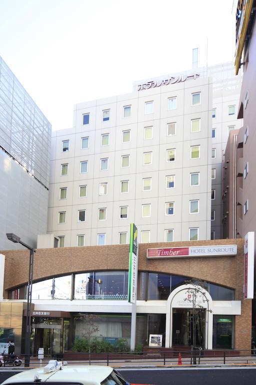 Hotel Sunroute Takadanobaba Prefektura Tokio Exteriér fotografie